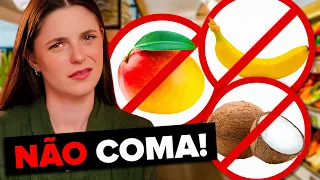 8 FRUTAS QUE VOCÊ DEVE EVITAR COMER A TODO CUSTO | REACT THAISA LEAL