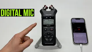 How to do Stereo Recording on iPhone, iPad and Android (with TASCAM DR-07X Recorder)