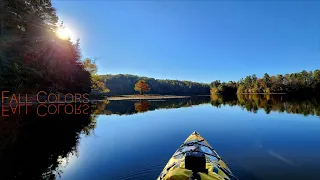 Kayaking a Beautiful Lake  |  Fall Colors