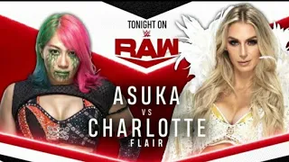 Asuka vs Charlotte Flair - WWE Raw 19/04/21 en Español