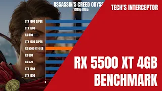 RX 5500 XT BENCHMARK 4GB. RX 5500 XT vs rx 580 vs GTX 1660 vs GTX 1650 Super