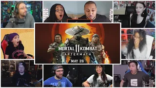 OMG!! 10+ Reactors!! Mortal Kombat 11 "Aftermath" Official Reveal Trailer REACTION MASHUP!!