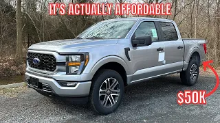 2023 Ford F-150 XL STX - REVIEW and POV DRIVE - BEST NEW 1/2 Ton Truck For $50K