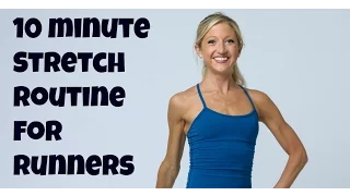 Free 10 Minute Stretching Routine for Runners. Online Flexibility Training Video.