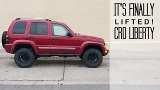 Lift complete on 2006 Jeep Liberty