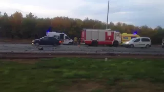 27.09.2017 Авария на Загородном шоссе в Оренбурге.