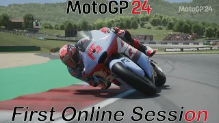 MotoGP 24 | Online Pt 1: My First Online Session!!!