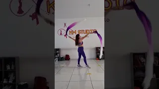 Danza árabe con Abanicos de Seda!