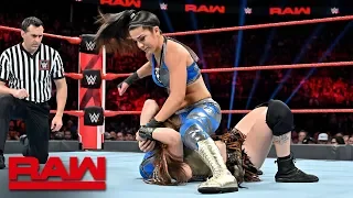 Bayley vs. Sarah Logan – Beat the Clock Challenge Match: Raw, July 8, 2019