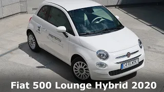 Fiat 500 Lounge 1.0 HYBRID 70 KM 2020 PL TEST Carolewski