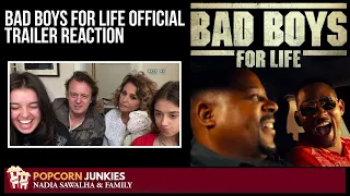 Bad Boys For Life OFFICIAL TRAILER - Nadia Sawalha & The Popcorn Junkies REACTION