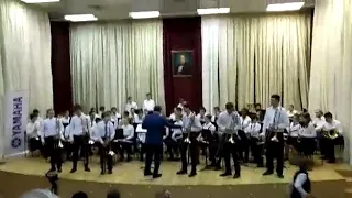 Ансамбль тромбонистов с оркестром