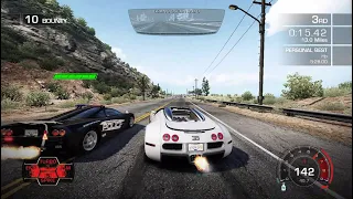 12 Cops Wrecked 😱| Bugatti Veyron Grand Sport | Hyper Series Race | Need for Speed™ Hot Pursuit