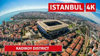 Istanbul Kadikoy District Walking Tour 20 December 2021|4k UHD 60fps|