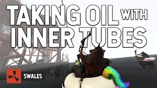 TAKING OIL RIG WITH INNER TUBES ON WIPE DAY - RUST