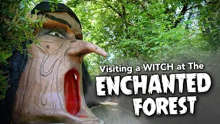 Visiting a WITCH at The Enchanted Forest - Turner, Oregon   4K