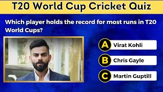 Test Your Knowledge: ICC T20 World Cup 2024 Quiz Challenge!🏏🏆