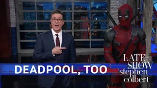 Deadpool Takes Over Stephen's Monologue