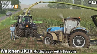 Real Hard Condition of Silage Harvesting│Walchen 2K20 With Season│FS 19│Timelapse#13