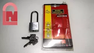 (245) Burg Wachter Alutitan 770/30 Padlock Picked