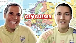 🤣 'We'll study for this next time!' | Lydia Williams & Steph Catley | Geoguessr