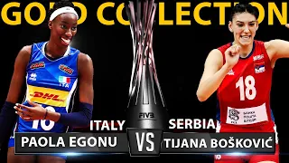 It Is Incredible | Gold Collection | Paola Egonu Vs Tijana Boskovic | Italy Vs Serbia | WC 2018 |HD|