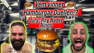 VEM VINNER BURGAR-DUELLEN? Jury Roy Nader & Ninos (BAP)!!