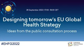 Designing tomorrow's EU Global Health Strategy: Ideas from the public consultation process