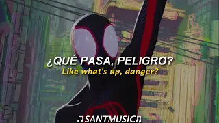 Spider-Man: Across the Spider-Verse (Trailer Song 2 - "What's Up Danger") // Sub Español + Lyrics