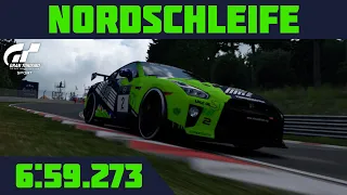 GT Sport - Nurburgring Nordschleife TT - Nissan GTR gr.4 - 6:59.273