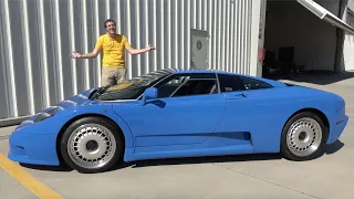 The Bugatti EB110 Is the Ultra-Rare, Ultra-Quirky 1990s Bugatti