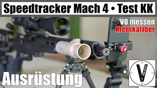 KK-Test Speedtracker Mach 4 • Radarmessgerät • Mündungsgeschwindigkeit messen • Kleinkaliber