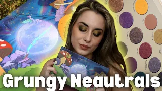 NEW LUNAR BEAUTY MOONSHROOM EYESHADOW PALETTE | SWATCHES, DEMO, & REVIEW (Grungy neautrals!)