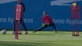 ⚽🏃🏋 Entrenamiento previo al Atlético De Madrid - FC Barcelona