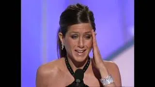 Jennifer Aniston Wins Best Actress TV Series Musical Or Comedy - Golden Globes 2003