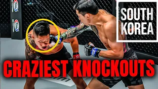 20 INSANE South Korean KNOCKOUTS In ONE Championship 🇰🇷💥