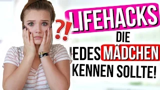 LIFEHACKS FÜR JEDES MÄDCHEN! | Julia Beautx