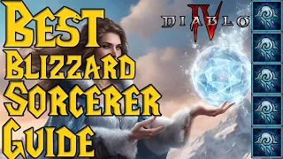 The BEST Blizzard Sorcerer Build Guide For Season 4 Diablo 4