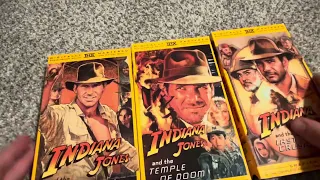 My Indiana Jones Movie Collection