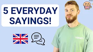 5 DAILY BRITISH Expressions You Can Start Using TODAY! (MODERN RP) + FREE PDF