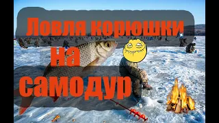 Зимняя рыбалка на море/как поймать корюшку/Русский остров