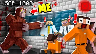 I Became SCP-1000 in MINECRAFT! - Minecraft Trolling Video