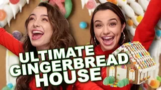 Ultimate Gingerbread House Challenge - Merrell Twins