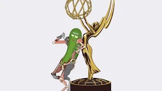 Pickle Rick wins an Emmy