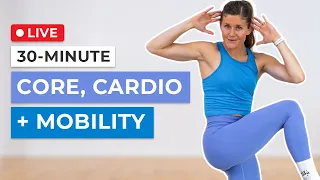 30-Minute Strength, Cardio + Mobility Workout (Full Body)