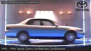 1992 - 1996 Toyota Camry Commercials Compilations (Part 3)