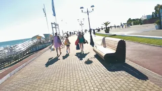 (2) Сочи. Пляж Бархатные Сезоны. +30°C. 2 07.2023г.©