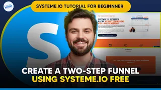 Systeme.io Tutorial ✅ How to create a Two Step Funnel for Free using Systeme ✅ Landing Page