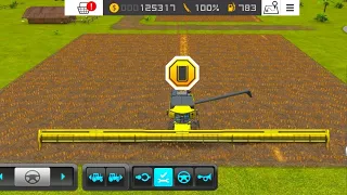 Many Harvesters Wheats Harvest In Fs 16 ||  Farming Simulator 16 Harvest Wheats ||timelapse #fs16