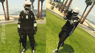 GTA5 MALE BEFF MODDED OUTFIT 1.57 (IAA BADGE, BLACK JERSEY & ARMOUR!) BEFF GLITCH OUTFIT PS4-5/XBOX